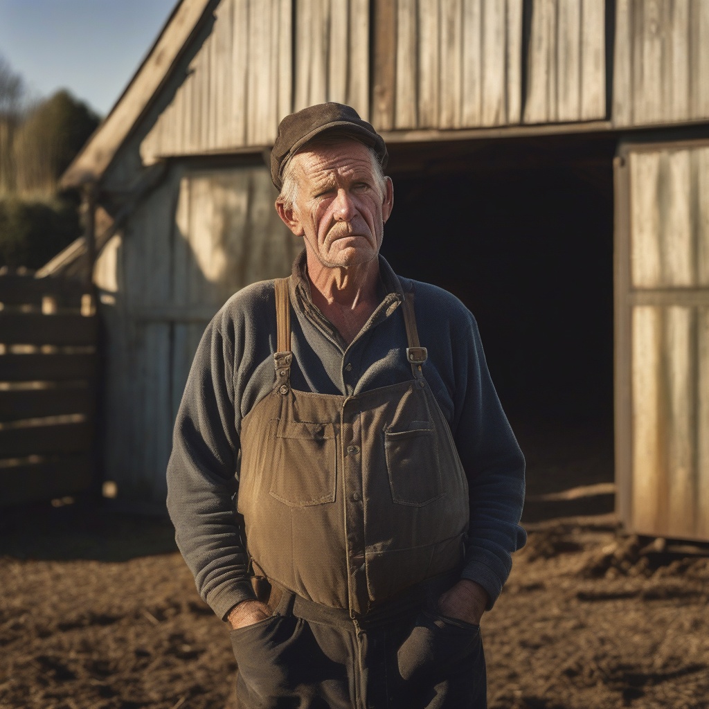 The Weary Faces of Farming: Chronic Fatigue Exposed Through Powerful Portraits of Farmers Farmer's chronic fatigue captured in photos - AOL.com